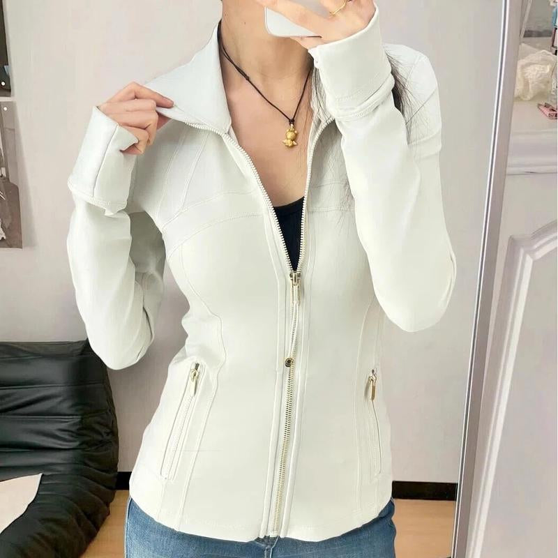 Valentine'S Day Women'S Lightweight Zip-Front Jacket | Stand Collar Athletic Top for Workout, Yoga & Casual Wear | Breathable, Comfortable Long Sleeve Sportswear
