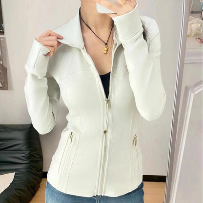 Valentine'S Day Women'S Lightweight Zip-Front Jacket | Stand Collar Athletic Top for Workout, Yoga & Casual Wear | Breathable, Comfortable Long Sleeve Sportswear