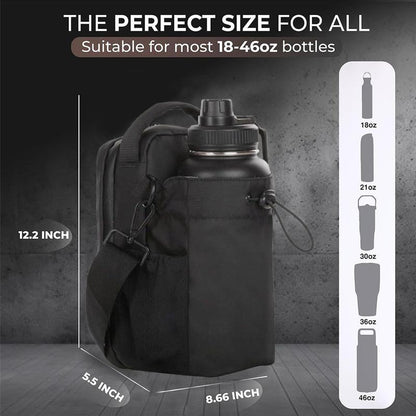 MAGNETIC BOTTLE BAG Magnetic Gym Bag for Gym (Without Water Bottle) , Magnetic Fitness Bag Travel, Work, and Sports Wmagnetic Bag Gym Accessories Organizer for Men Women Portable