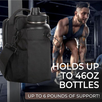 MAGNETIC BOTTLE BAG Magnetic Gym Bag for Gym (Without Water Bottle) , Magnetic Fitness Bag Travel, Work, and Sports Wmagnetic Bag Gym Accessories Organizer for Men Women Portable