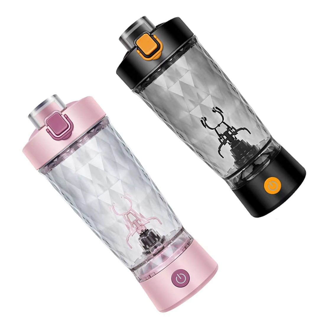 650Ml Electric Protein Powder Mixing Cup Automatic Shaker Bottle Mixer Shake Bottle Milk Coffee Blender Kettle Fro Gym Outdoor