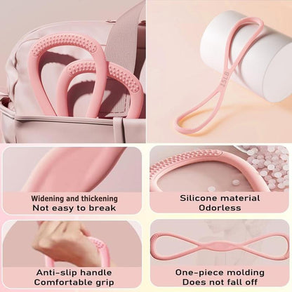 Women'S Home Fitness Yoga Puller, Shoulder-Opening and Back-Beautifying Elastic Band, Figure 8 Resistance Band , Home Exercise Pull Rope Muscle Training Equipment