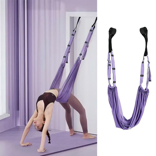 Aerial Yoga Hammock, 1 Count Home Yoga Stretching Belt, Yoga & Pilates Equipment for Home Gym, Fitness Equipment for Women & Men