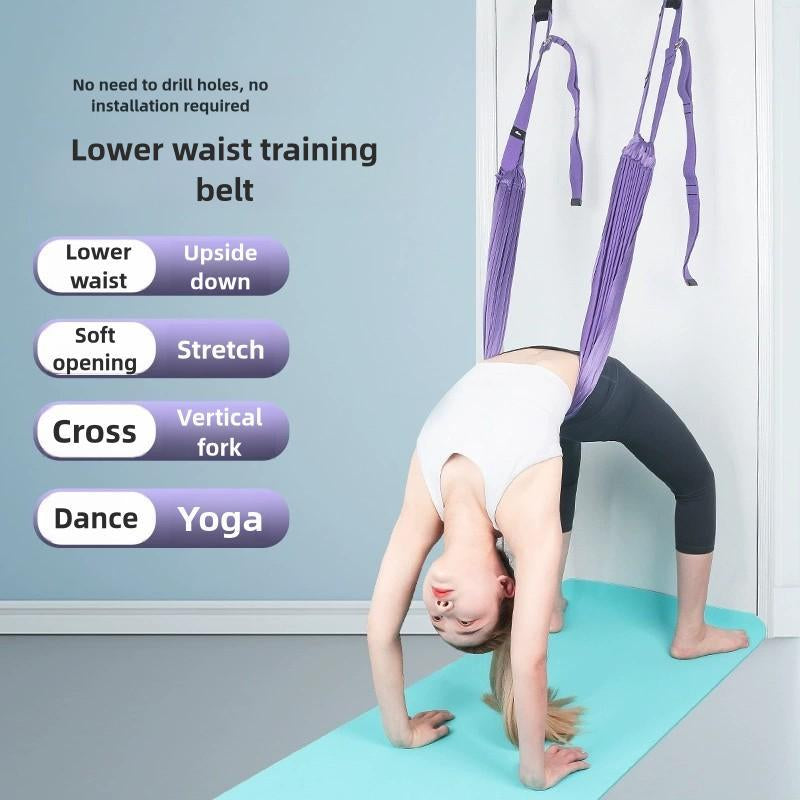 Aerial Yoga Hammock, 1 Count Home Yoga Stretching Belt, Yoga & Pilates Equipment for Home Gym, Fitness Equipment for Women & Men
