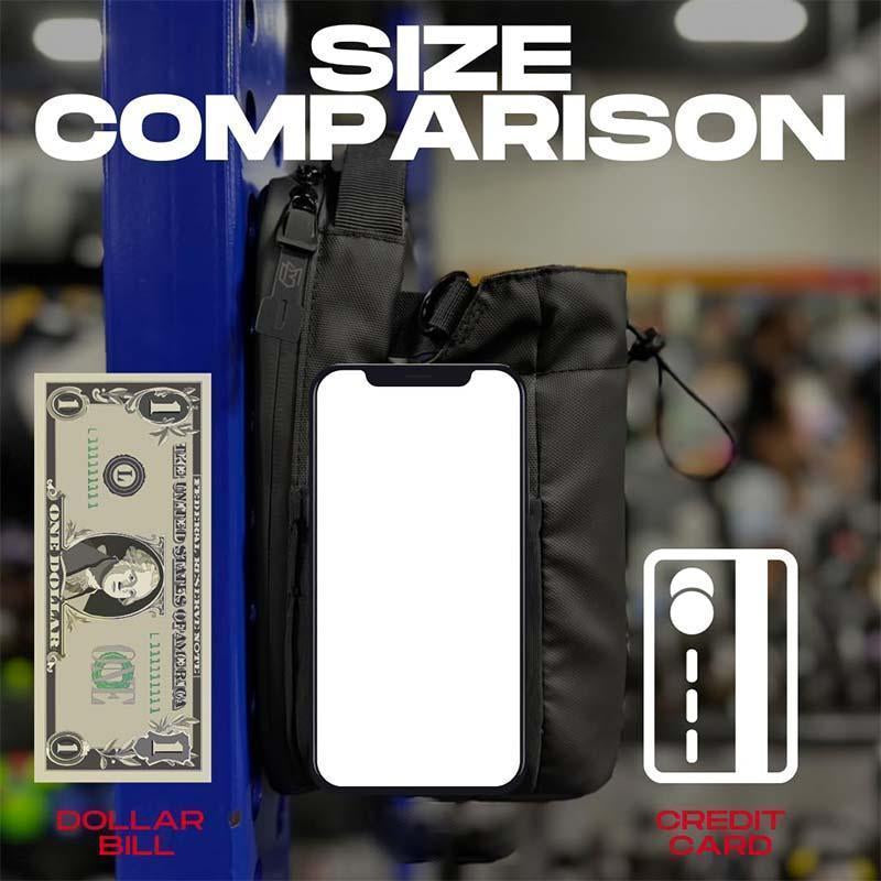 MAGNETIC BOTTLE BAG Magnetic Gym Bag for Gym (Without Water Bottle) , Magnetic Fitness Bag Travel, Work, and Sports Wmagnetic Bag Gym Accessories Organizer for Men Women Portable