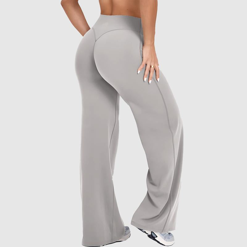 DEEFY Softmotion Straight Leg Bottoms 30.5" & 31.5" Inseam Fitness Gymwear Women Workout Breathable Light Thin Sportswear Gym Outdoor Sports Yoga Pants Wide Sweatpants Solid Color Joggers