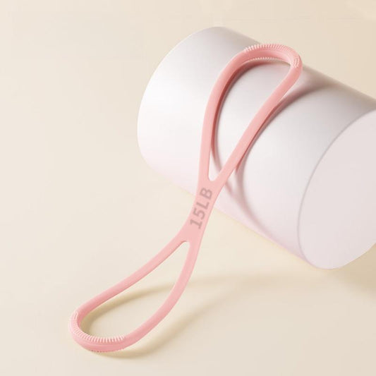 Women'S Home Fitness Yoga Puller, Shoulder-Opening and Back-Beautifying Elastic Band, Figure 8 Resistance Band , Home Exercise Pull Rope Muscle Training Equipment